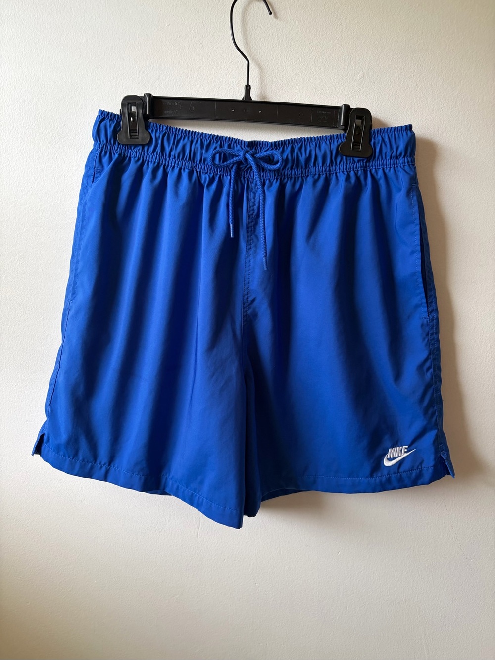 Nike Royal Blue Athletic Shorts with Drawstring